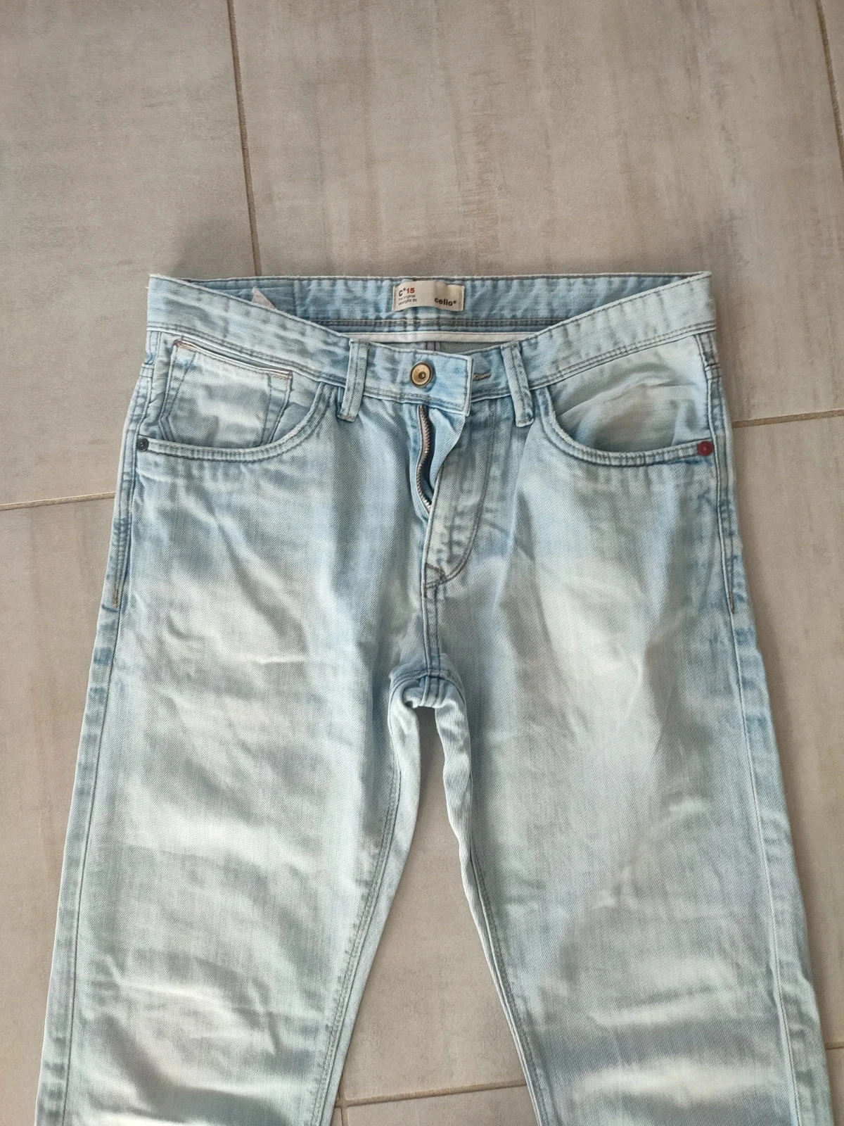 Jeans masculinos Celio ajuste reto tamanho 40 – photo 2